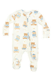 2 Way Zipper Footie Bears