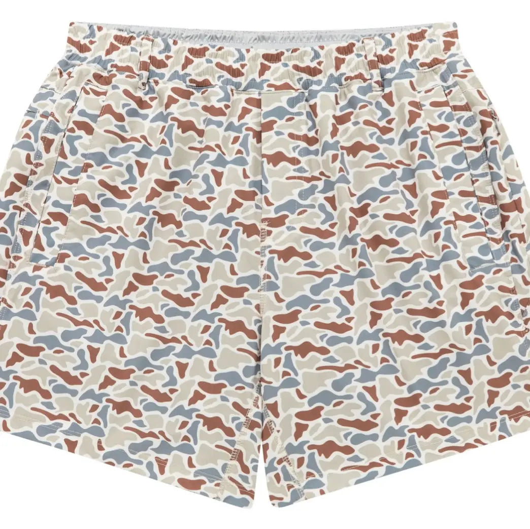 River Camo Meripex FreeBallers Performance Shorts