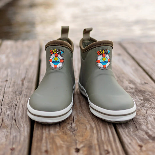 Army Green Buoy Boots