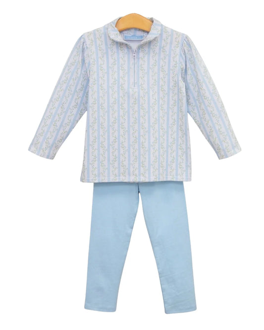 Vineyard Blooms 1/4 Zip Pullover Set