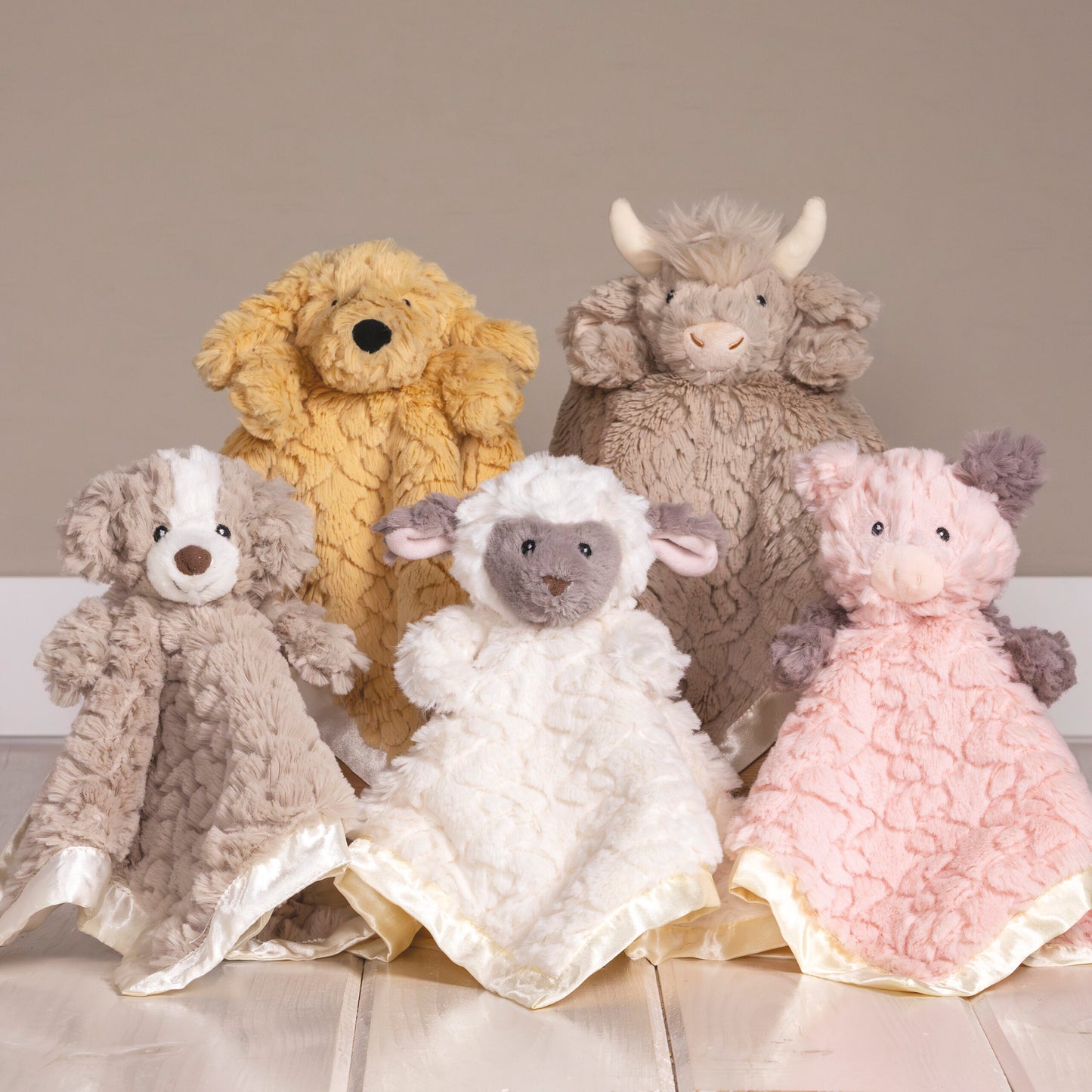 Putty Nursery Character Blanket