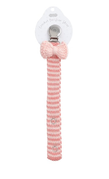 Light pink bow pacy clip