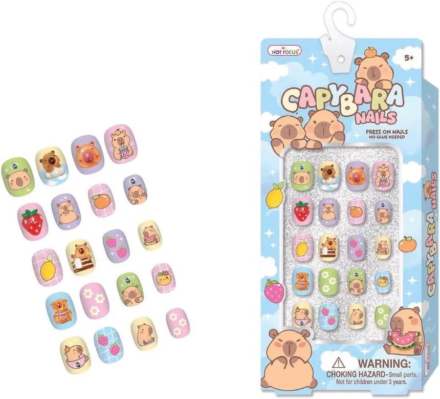 Capybara Nails