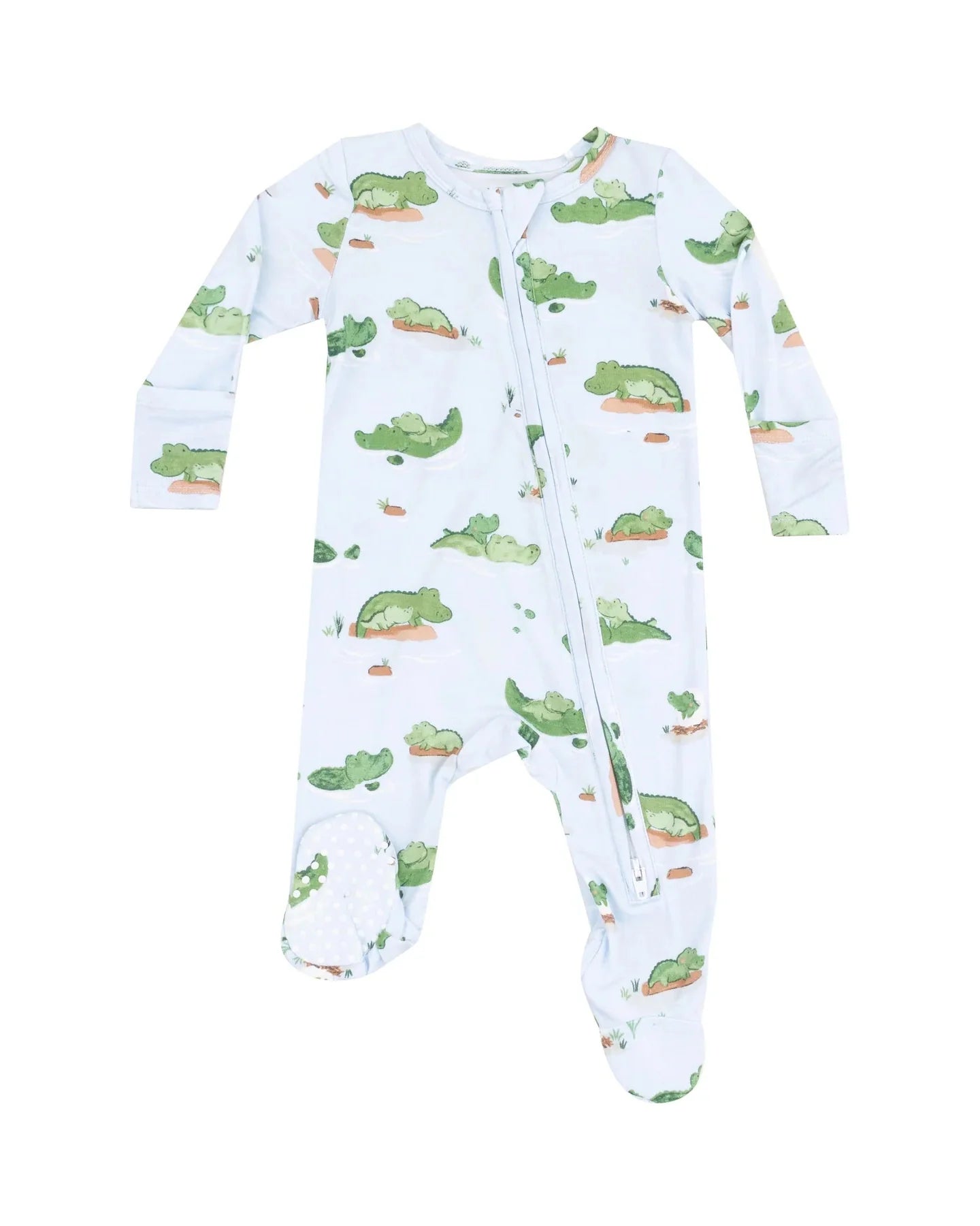 2 Way Zipper Footie Crocodile