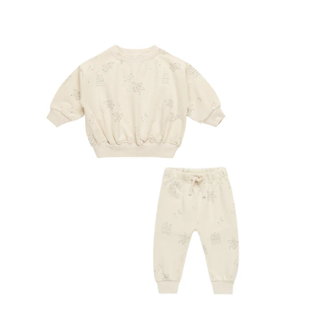 Castles and Dragons Two-Piece Set