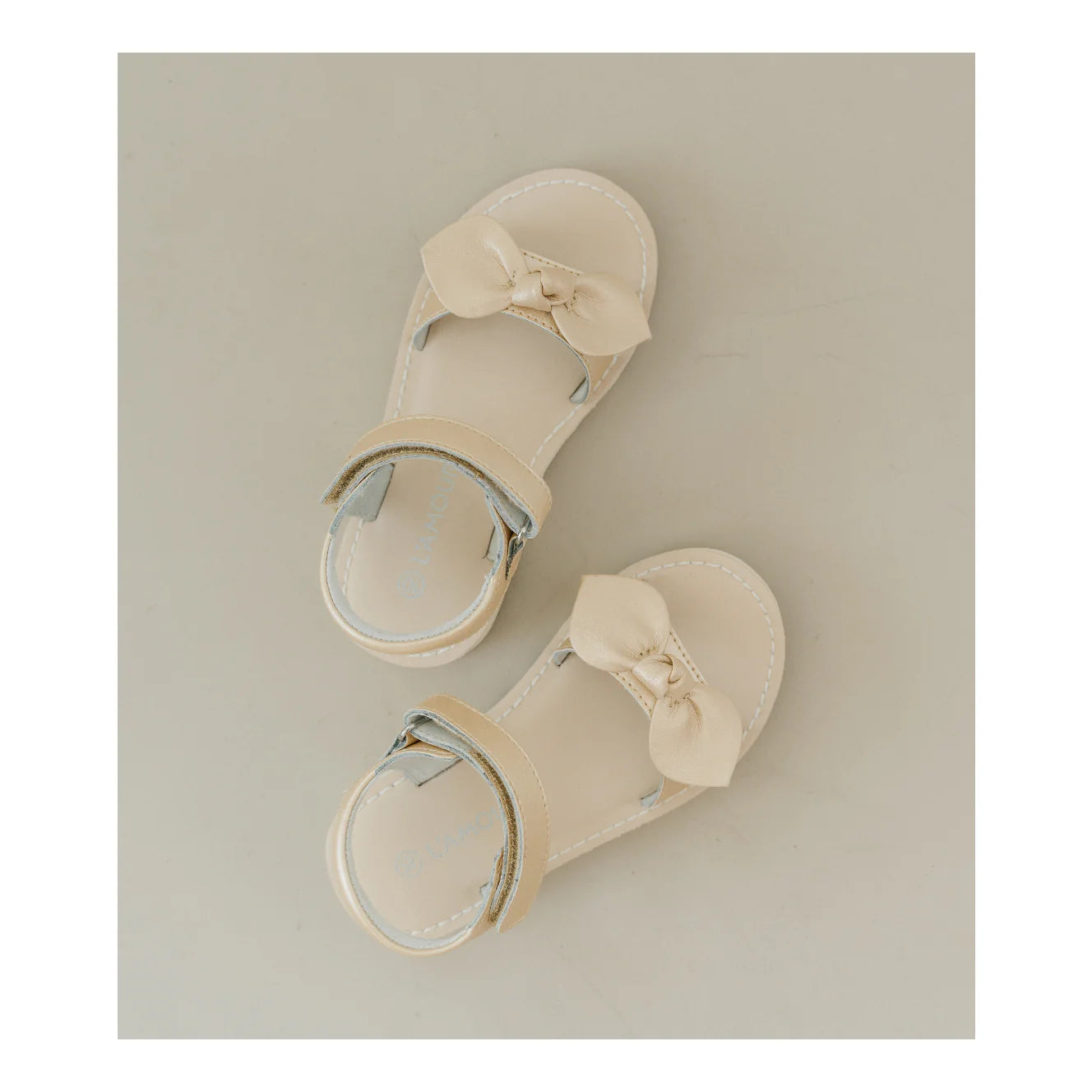 Champagne Josie Scalloped Sandal