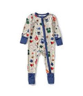 2 Way Zipper Romper Football