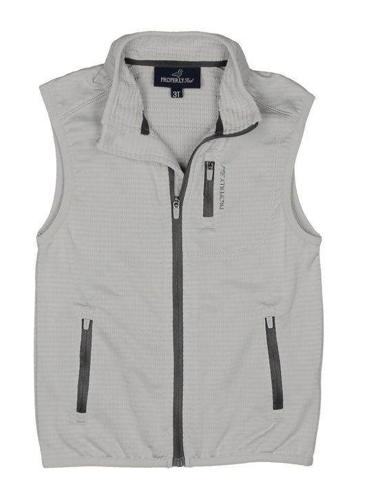 Boys Fairhope Vest Granite