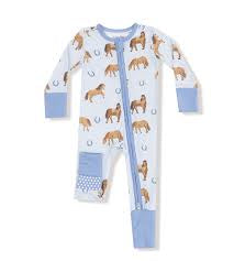 2 Way Zipper romper Horses