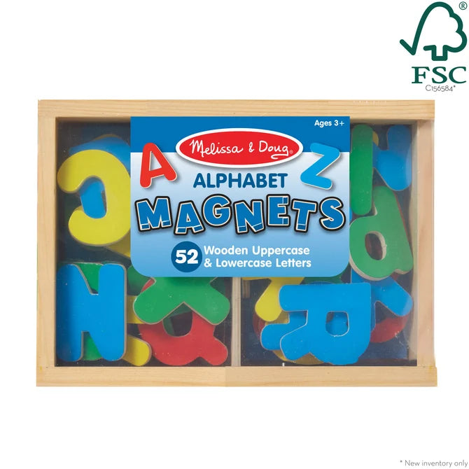 Alphabet magnets