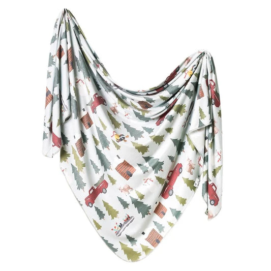 Copper Pearl Swaddle Blanket