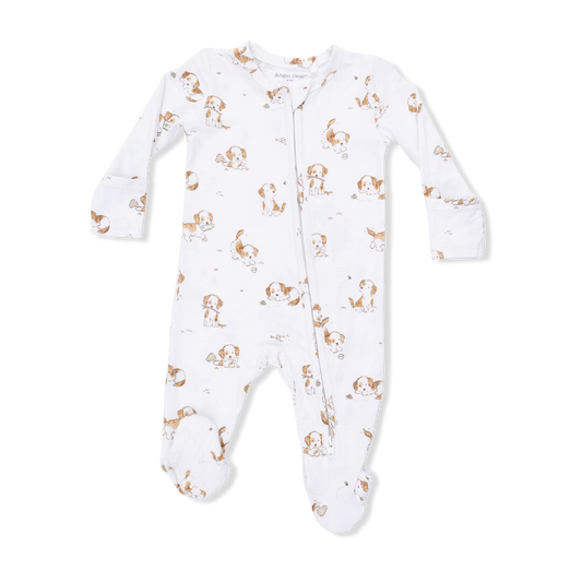 2 Way Zipper Footie Puppy