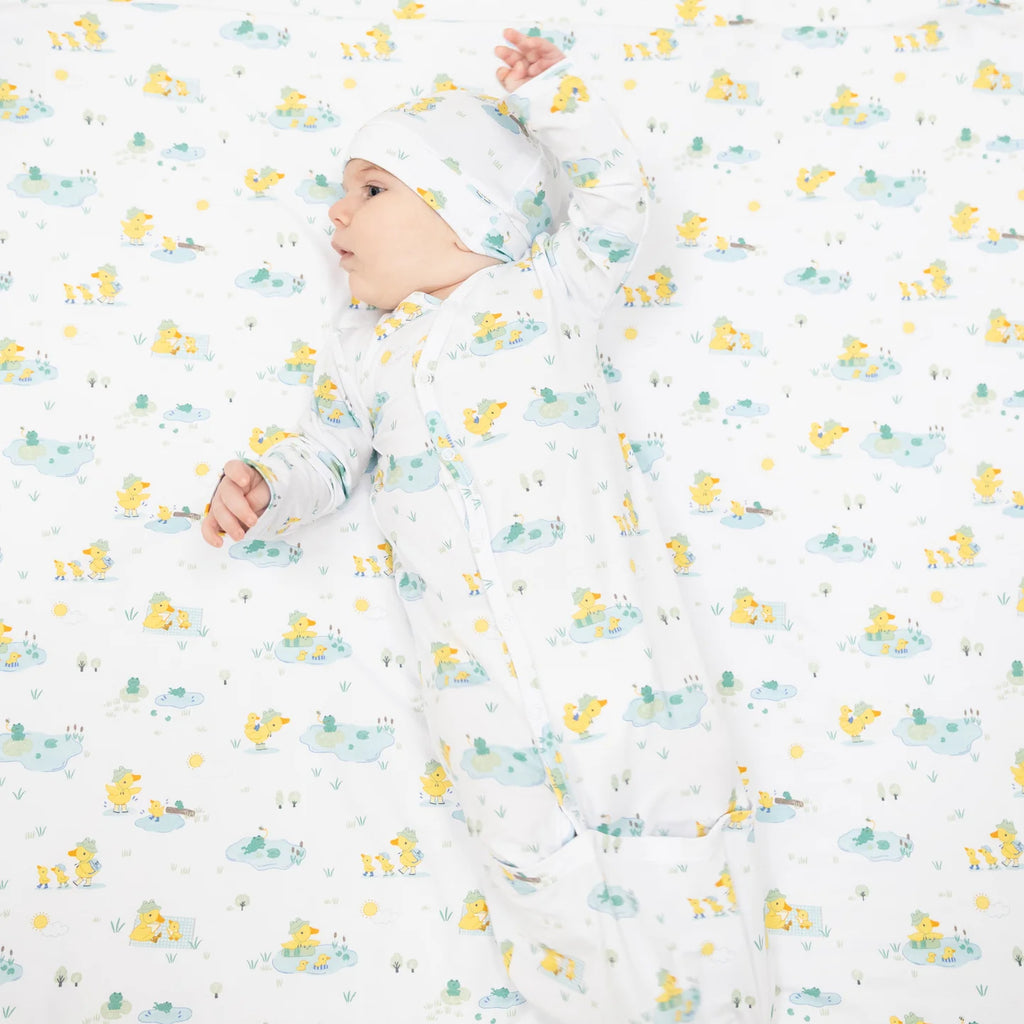 Frog and Duck Pond Gown with Hat
