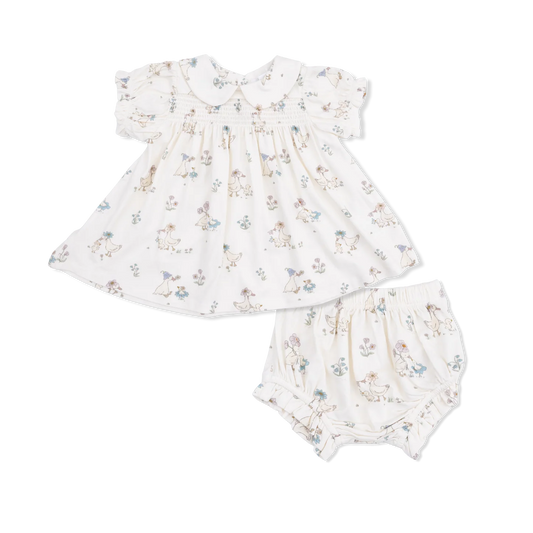 Flower Ducklings Dress Set