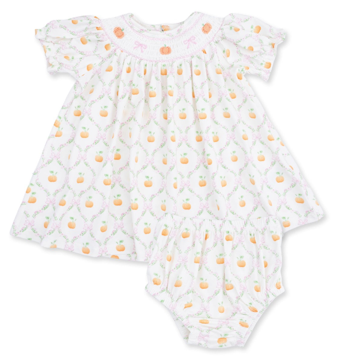 Jane Puff Sleeve Bishop Dress and Bloomer