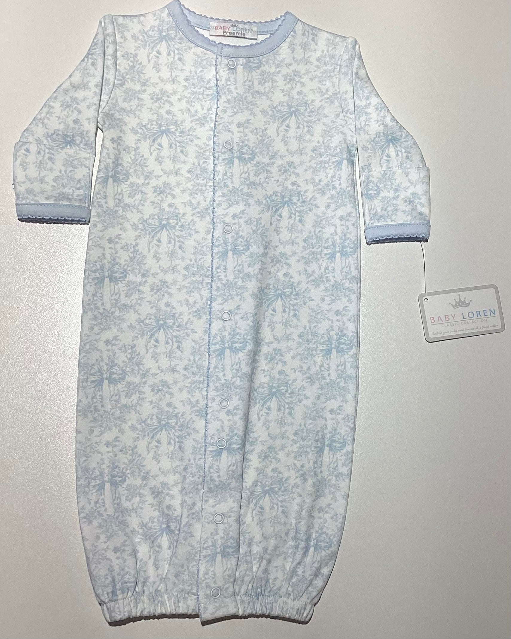 Sisi Toile Rider Convertible Gown