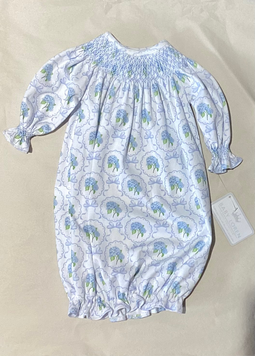 Molly Hydrangea Bishop Gown
