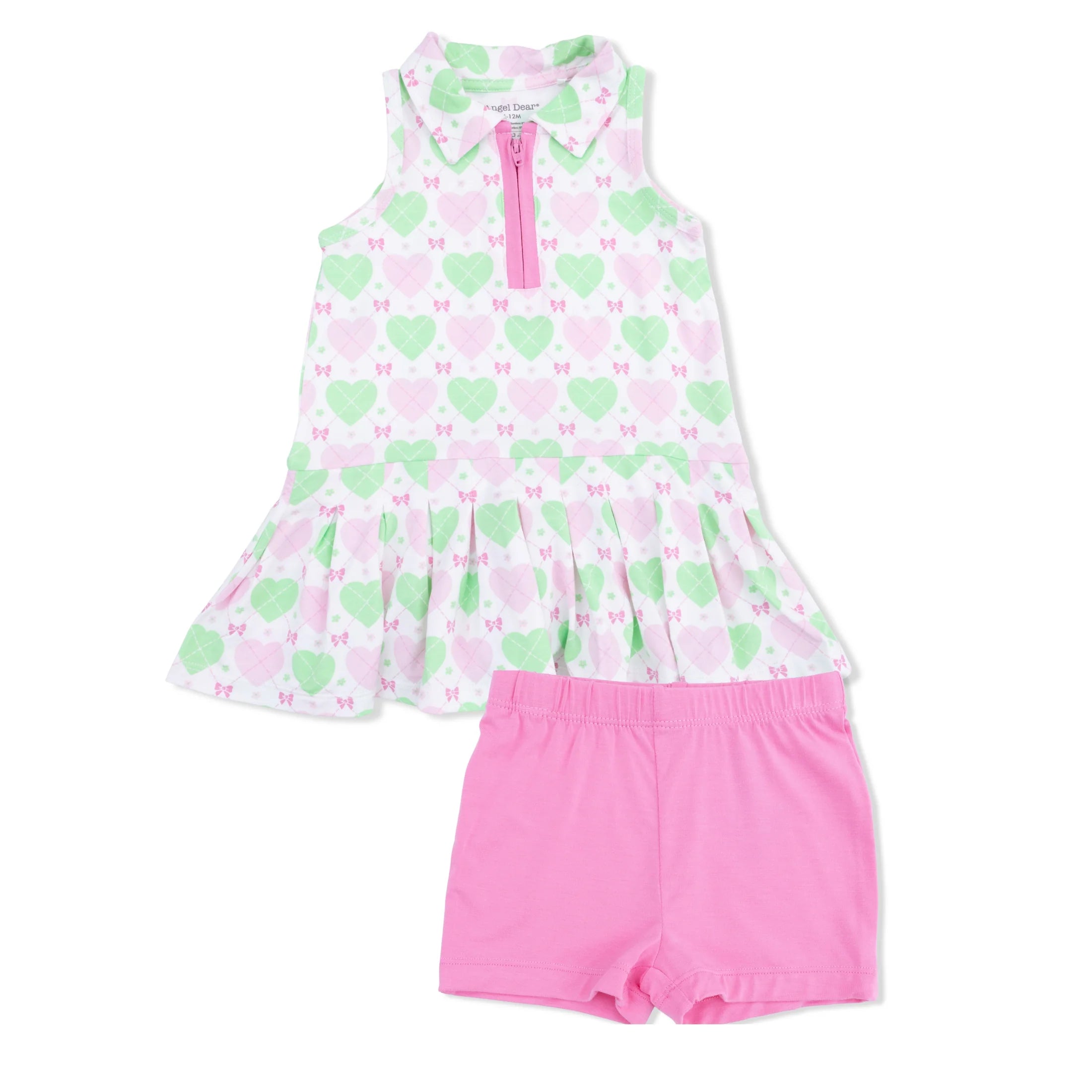 Heart Argyle Tennis Dress