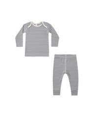 Slate Stripe Cozy Set