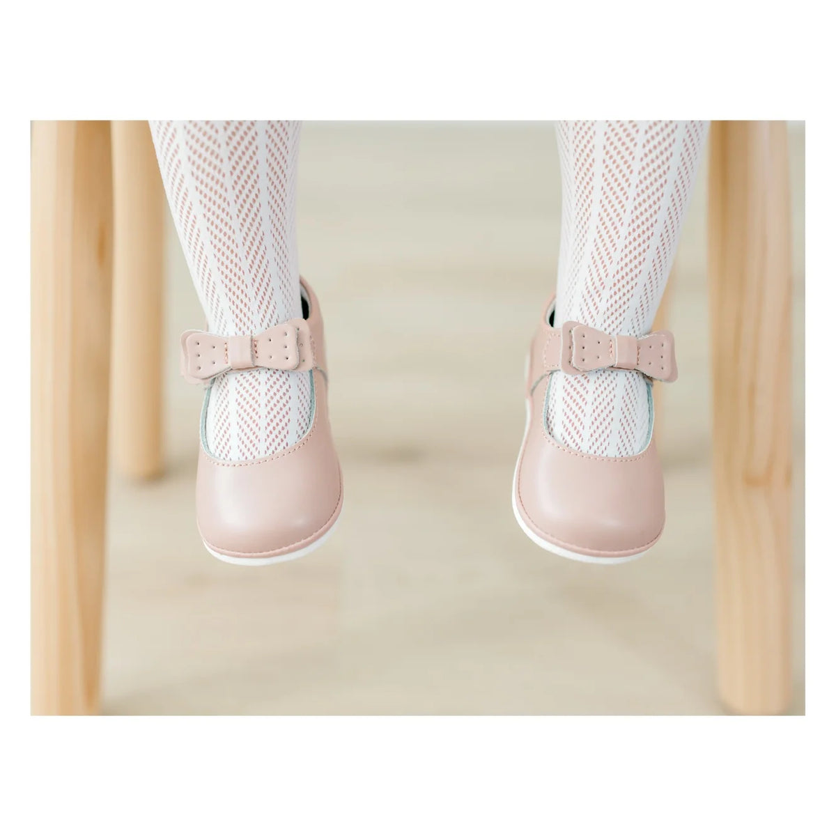 Dusty Pink Ava Bow Mary Jane (Baby)