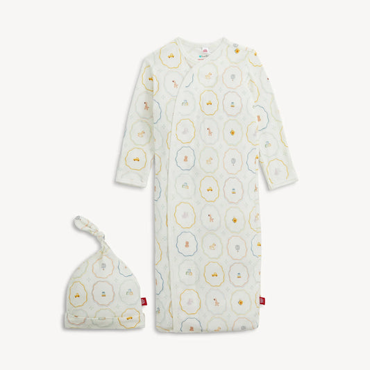 Nursery Magic Magnetic Gown + Hat