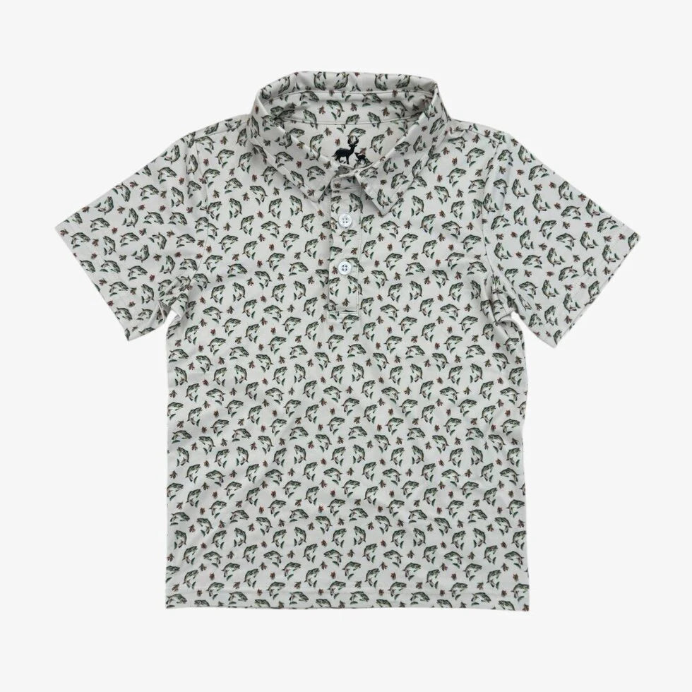 Trout Traditions CoolShade Scottie Polo