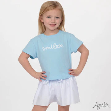 Sequin Smile Boxy Tee