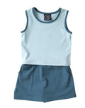 Teal Elena Skort Set