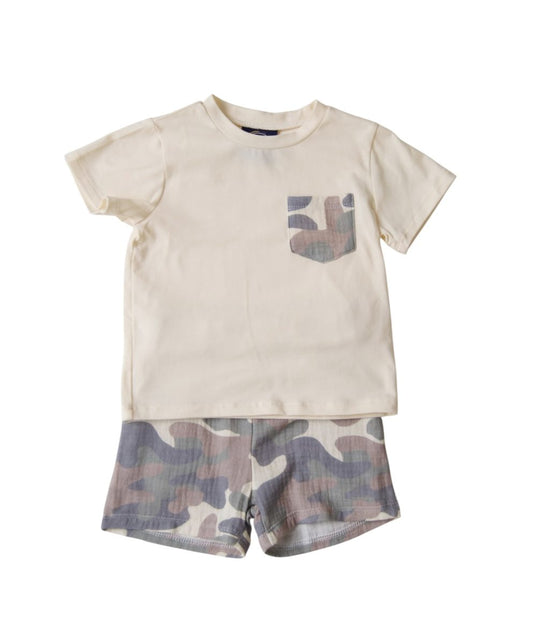 Camo Short Set