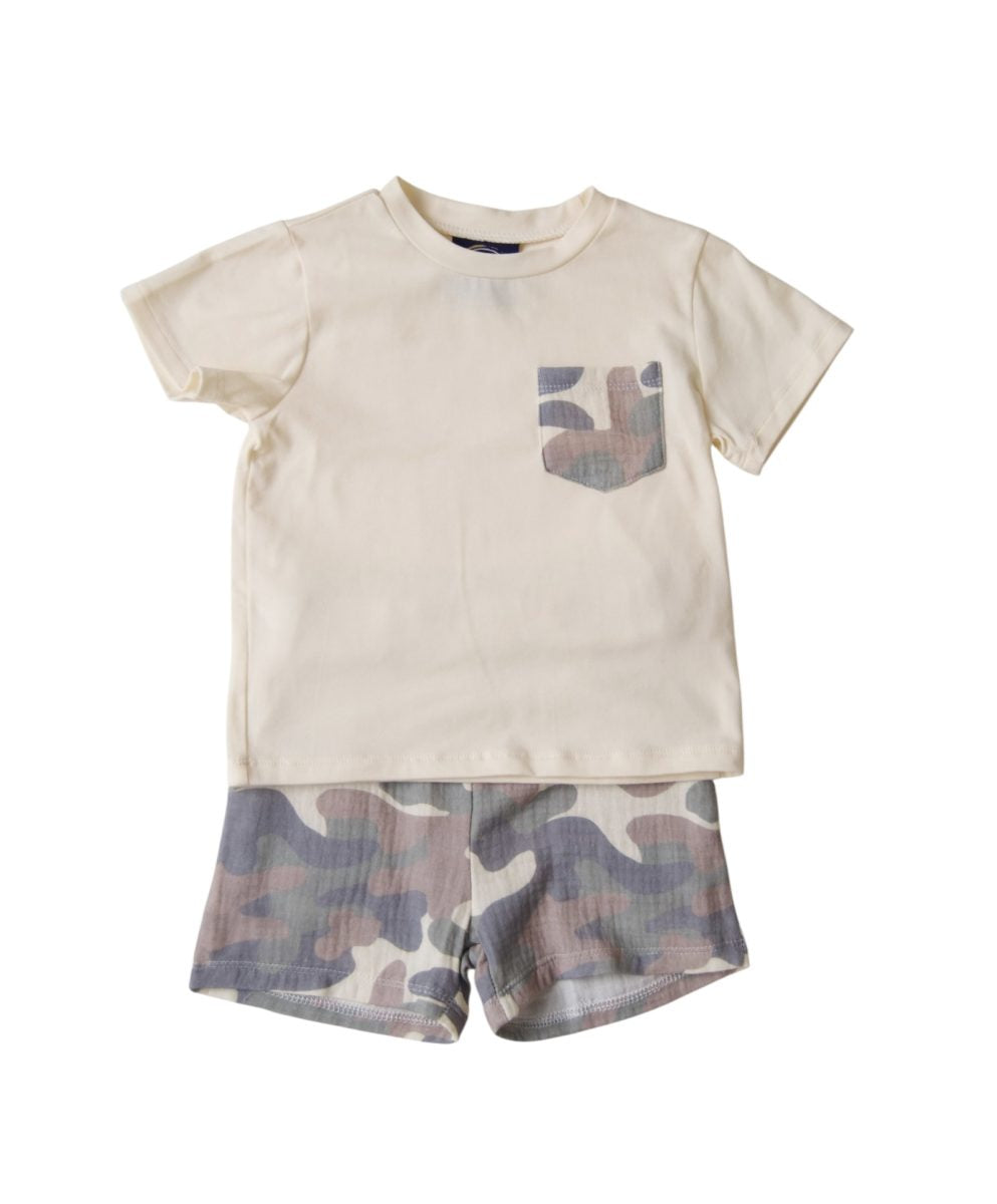 Camo Short Set