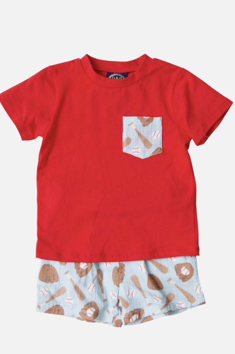 Baseball Short Set