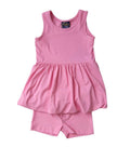 Pink Bubble Dress Set
