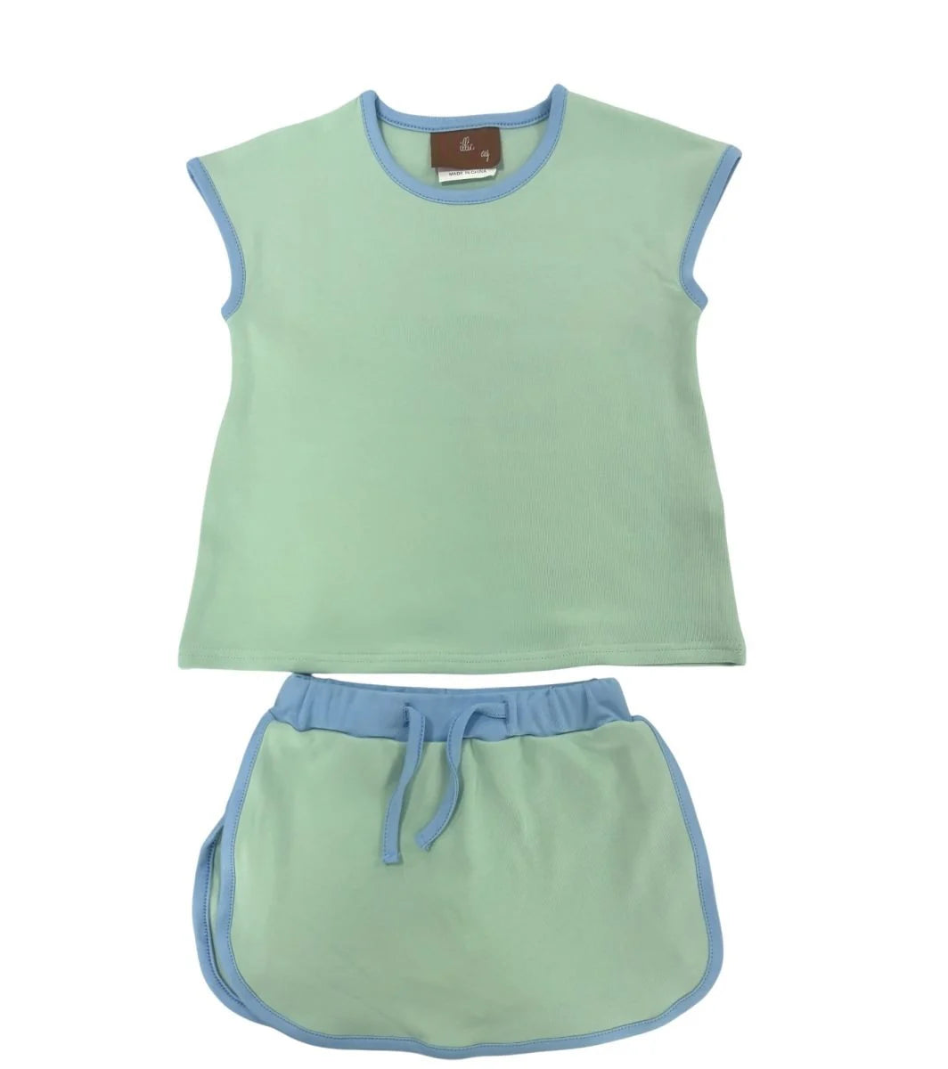 Mint Aria Skort Set