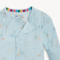 Serene Safari Blue Magnetic Coverall