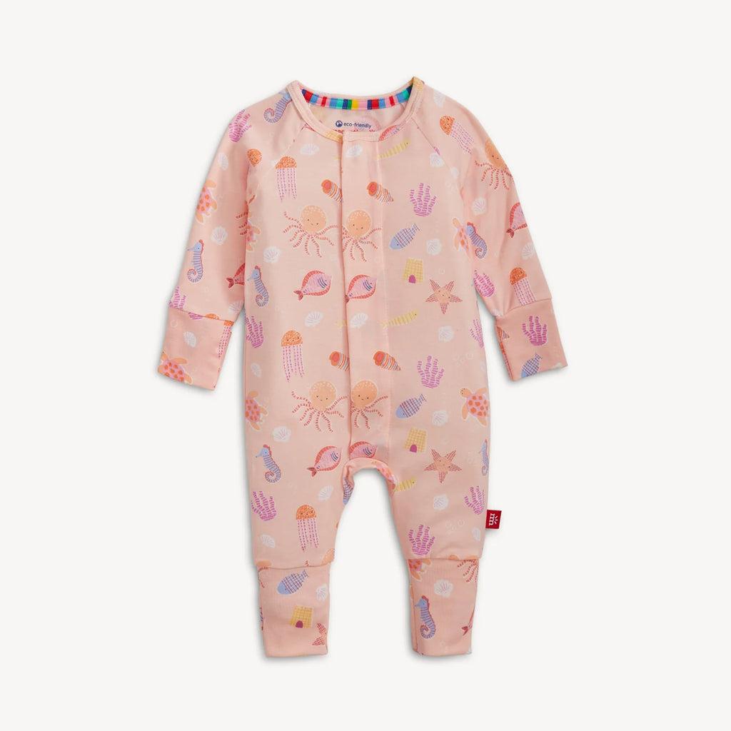 Deep Chic Pink Magnetic Coverall