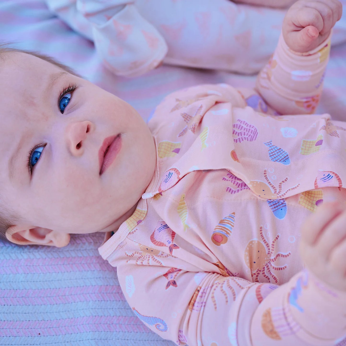 Deep Chic Pink Magnetic Coverall
