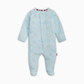 Serene Safari Blue Magnetic Footie