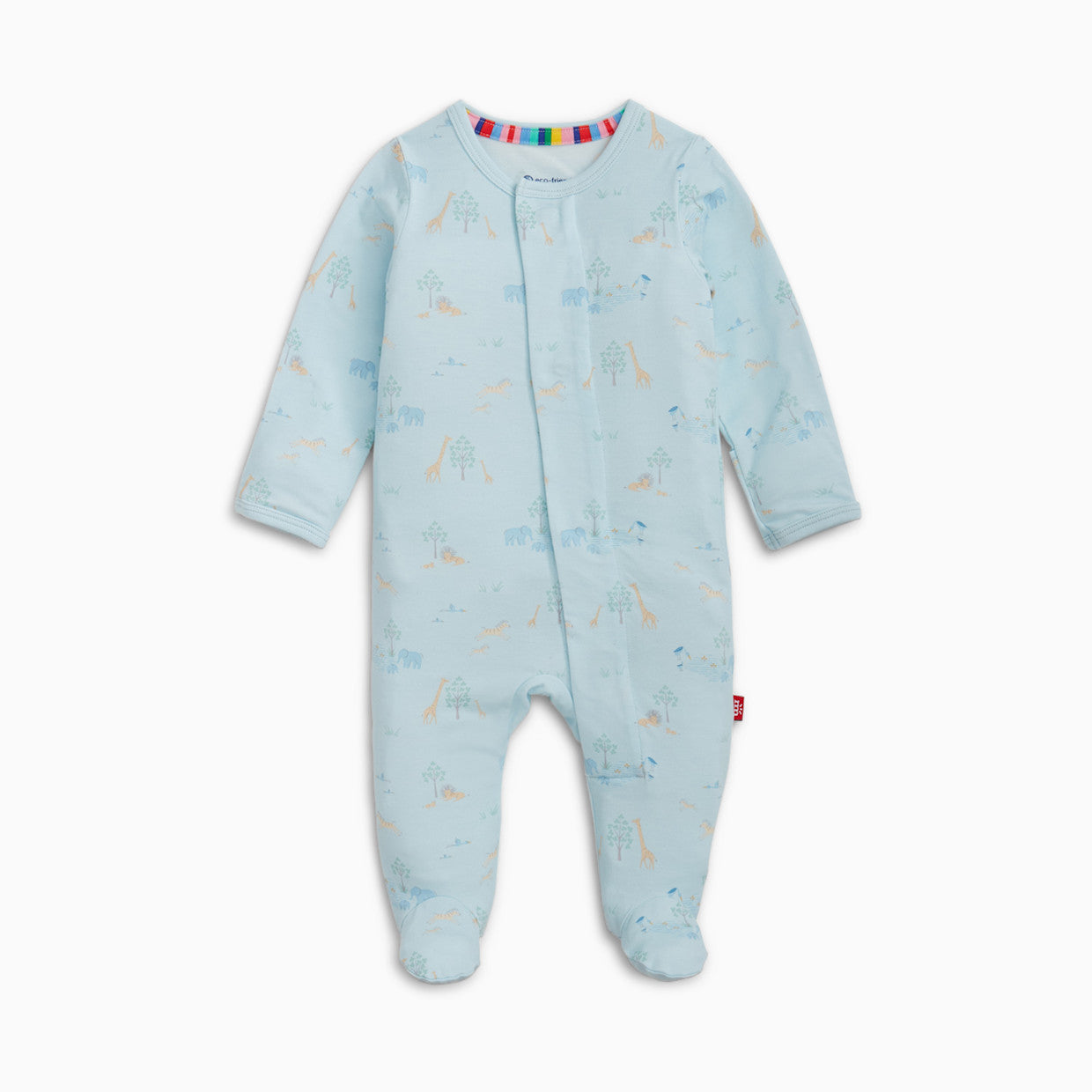 Serene Safari Blue Magnetic Footie