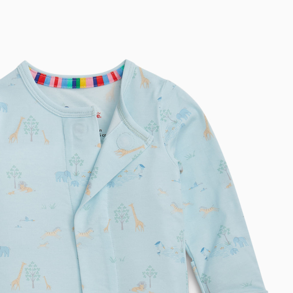 Serene Safari Blue Magnetic Footie
