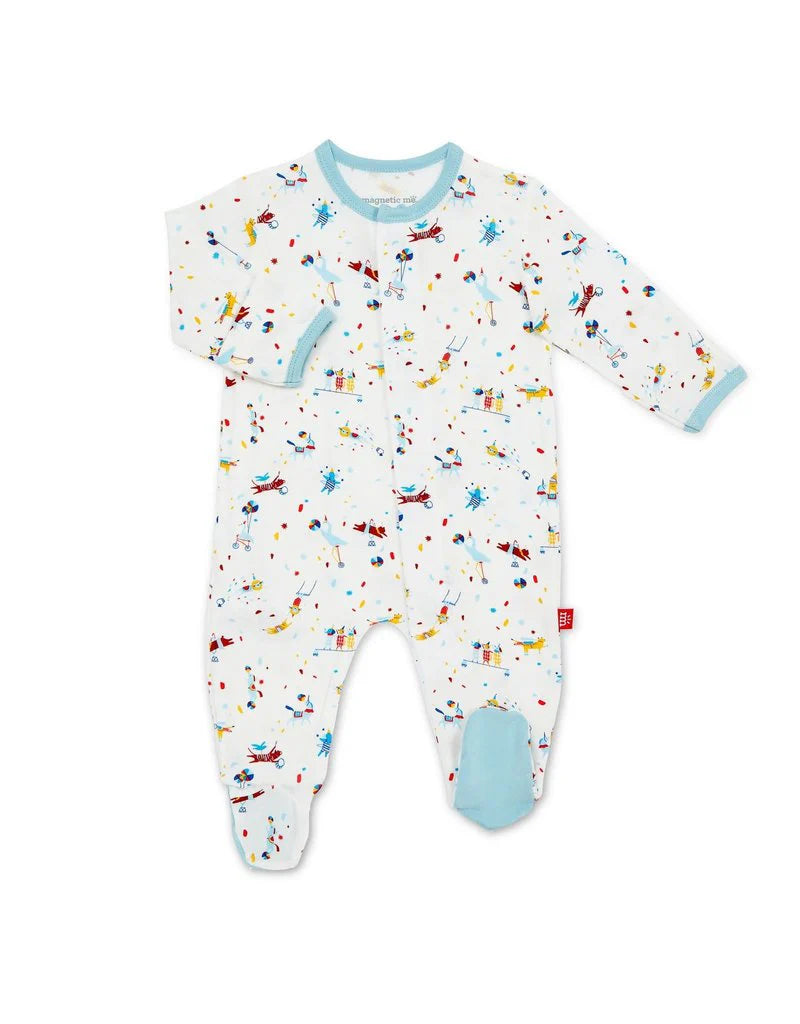 Blue Carnivale Magnetic Footie