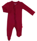 Cabernet Ruffle Magnetic Footie