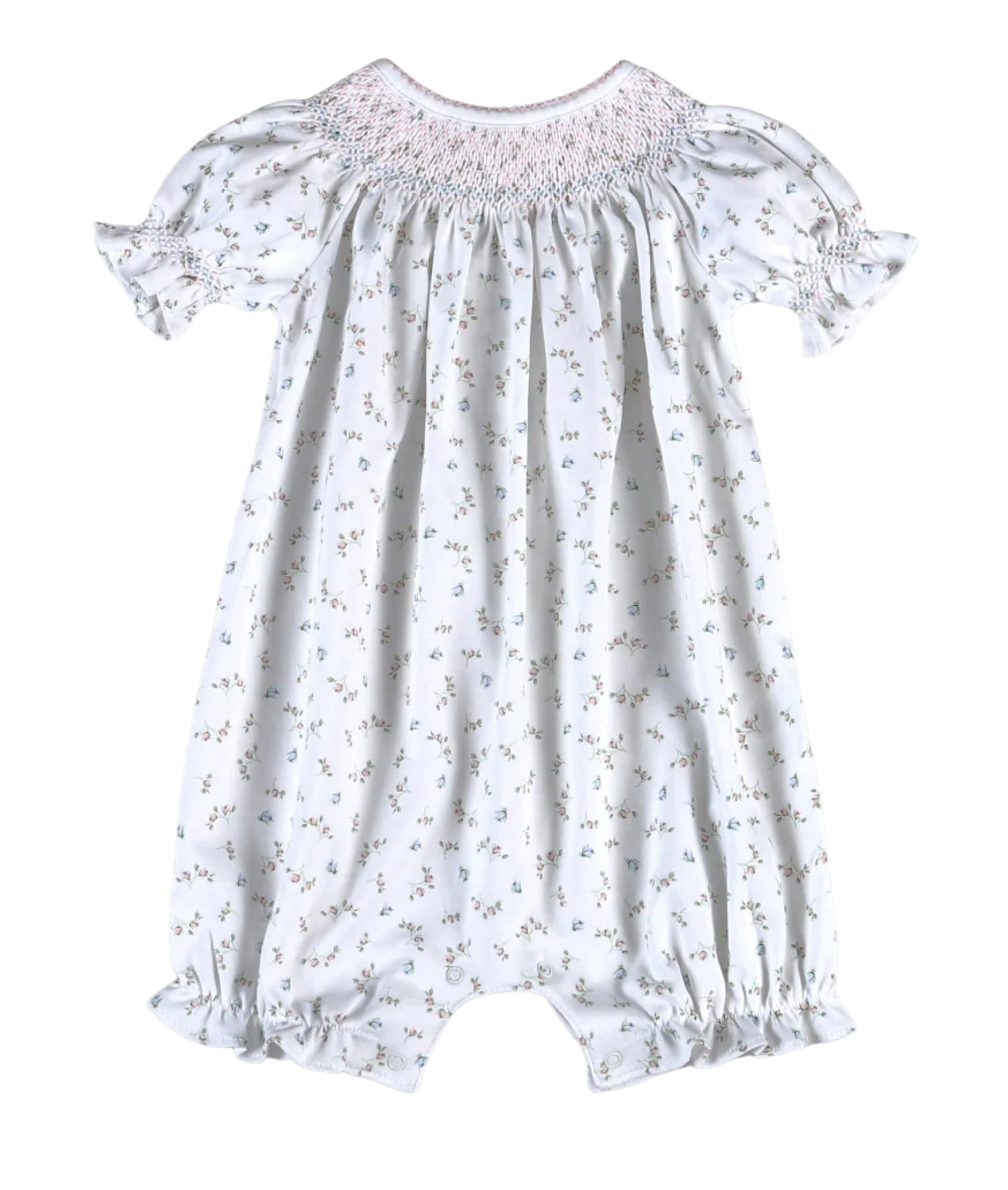Pink Bella Smock Bishop Bubble