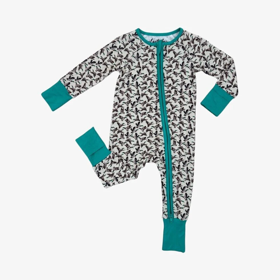 Delta Wings Zipper Pajama