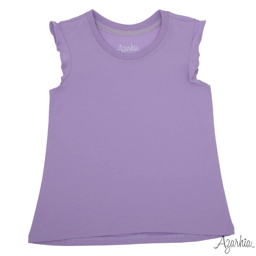 Ruffle Shirt Lavender