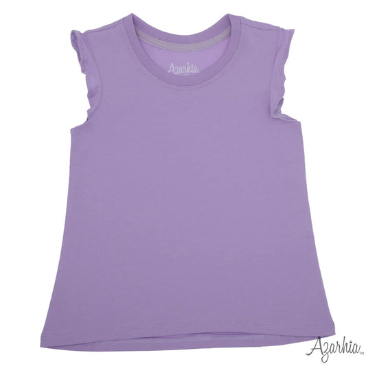 Ruffle Shirt Lavender