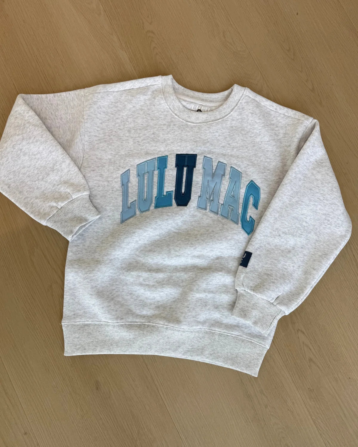 Blue Multi Stitch Lulu Mac Sweatshirt