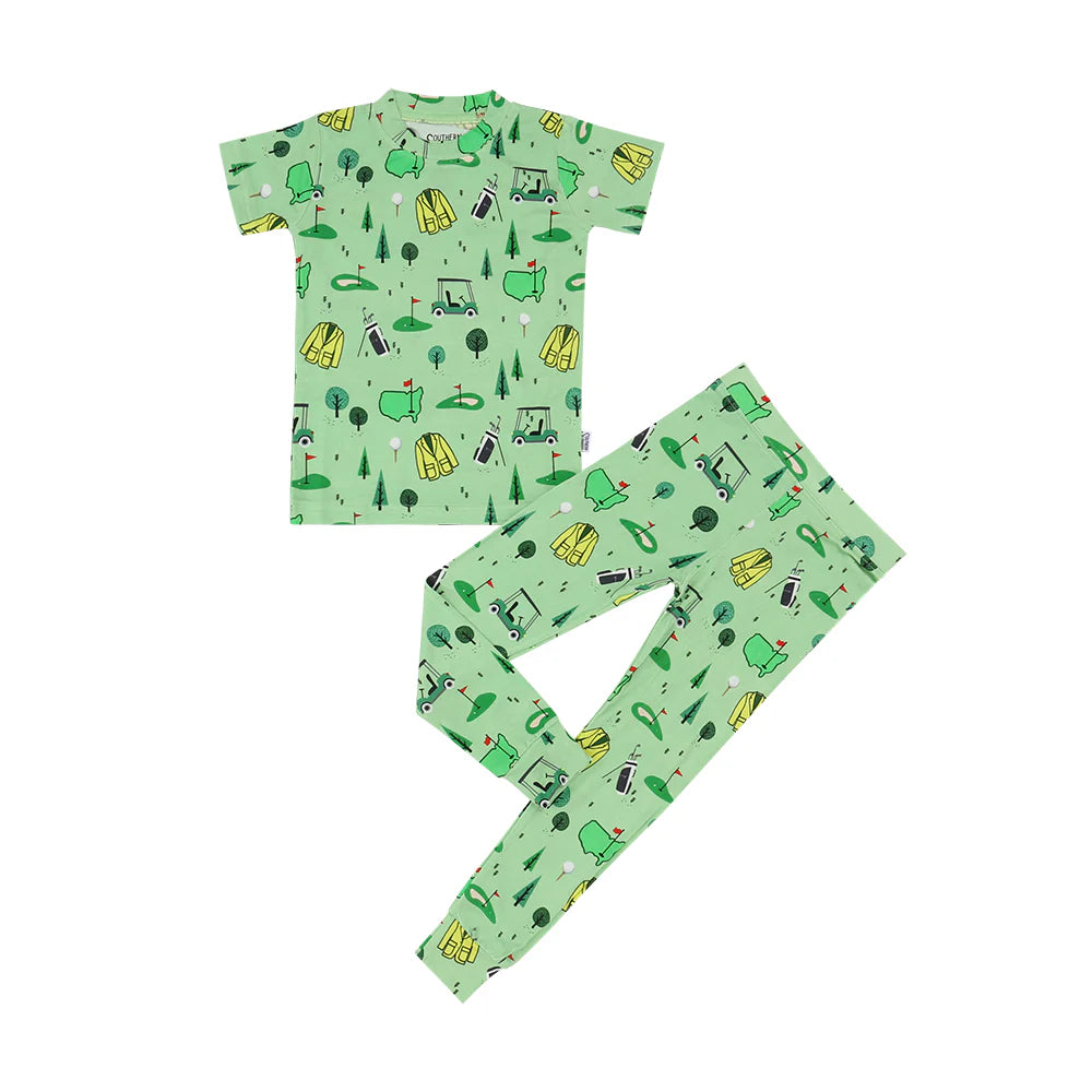 Golf 2 Piece Bamboo Pajama Set