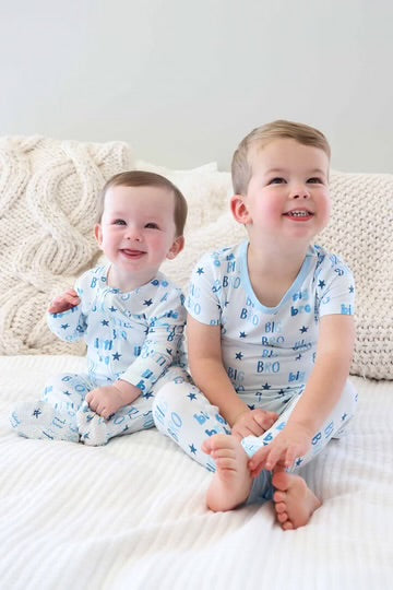 LITTLE BRO ZIPPER FOOTIE
