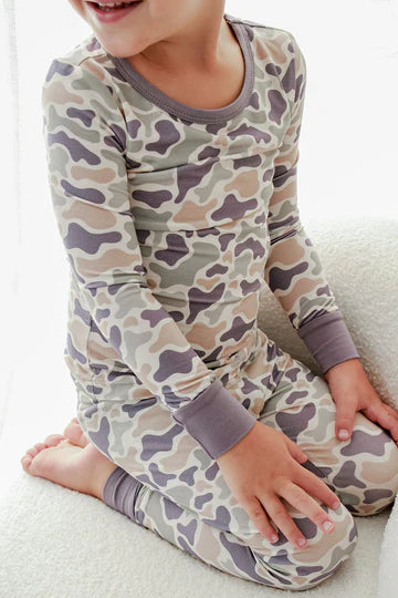 CAMO CUTIE TWO PIECE BAMBOO PAJAMA SET