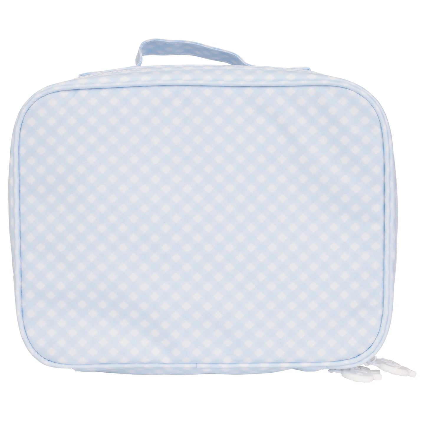 Blue Gingham Lunch Box